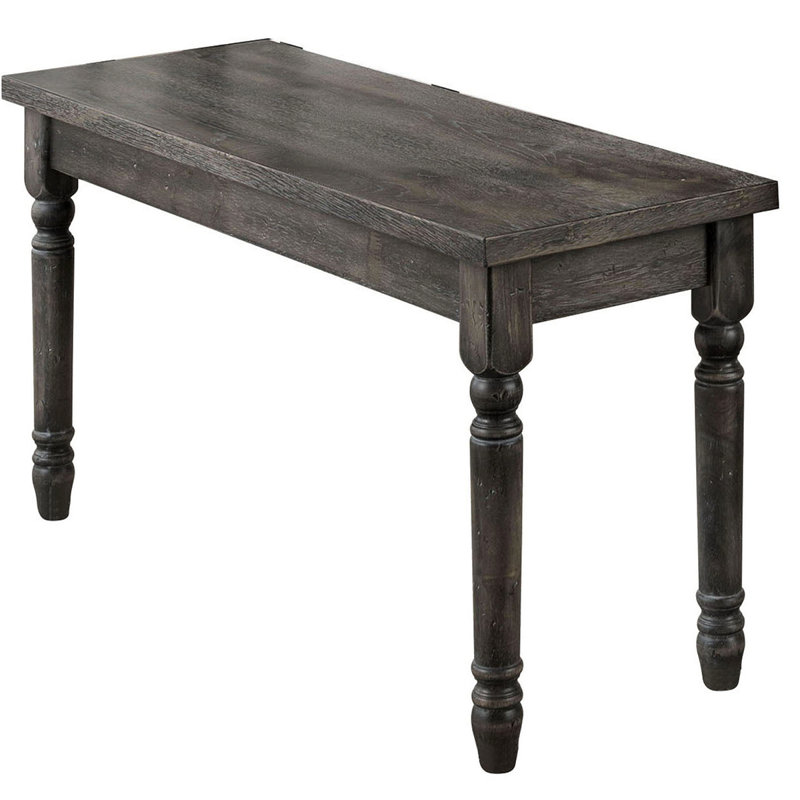 Brindle Weathered Gray Bench