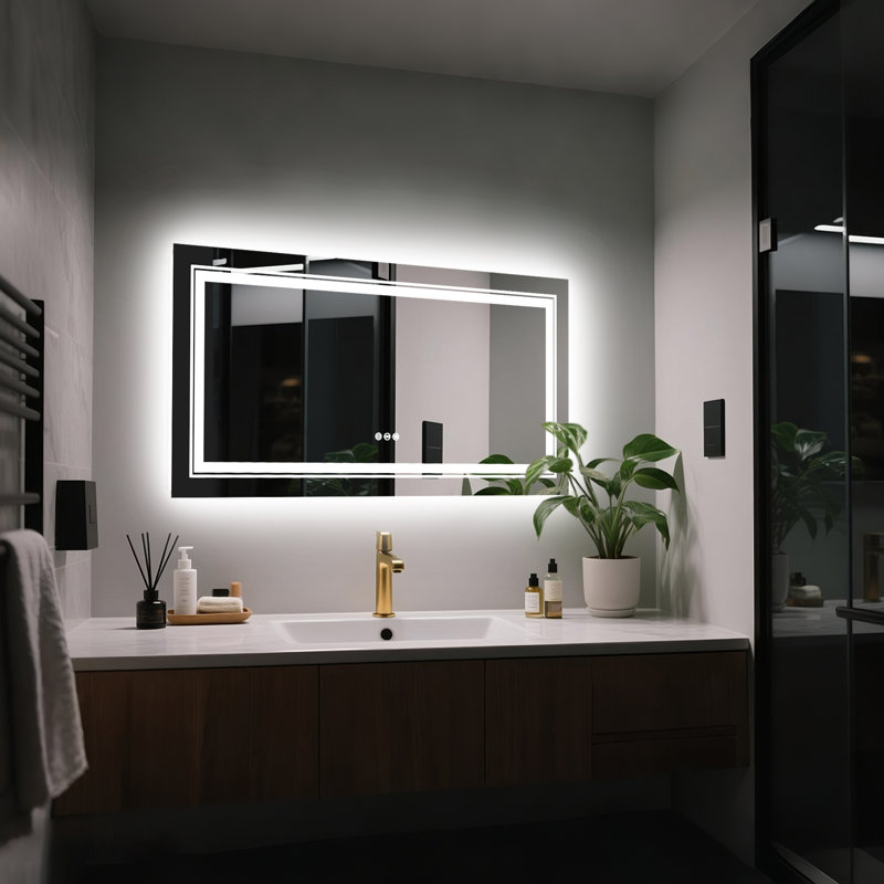 Flat Wall Mirror, 23.6" x 39.5"