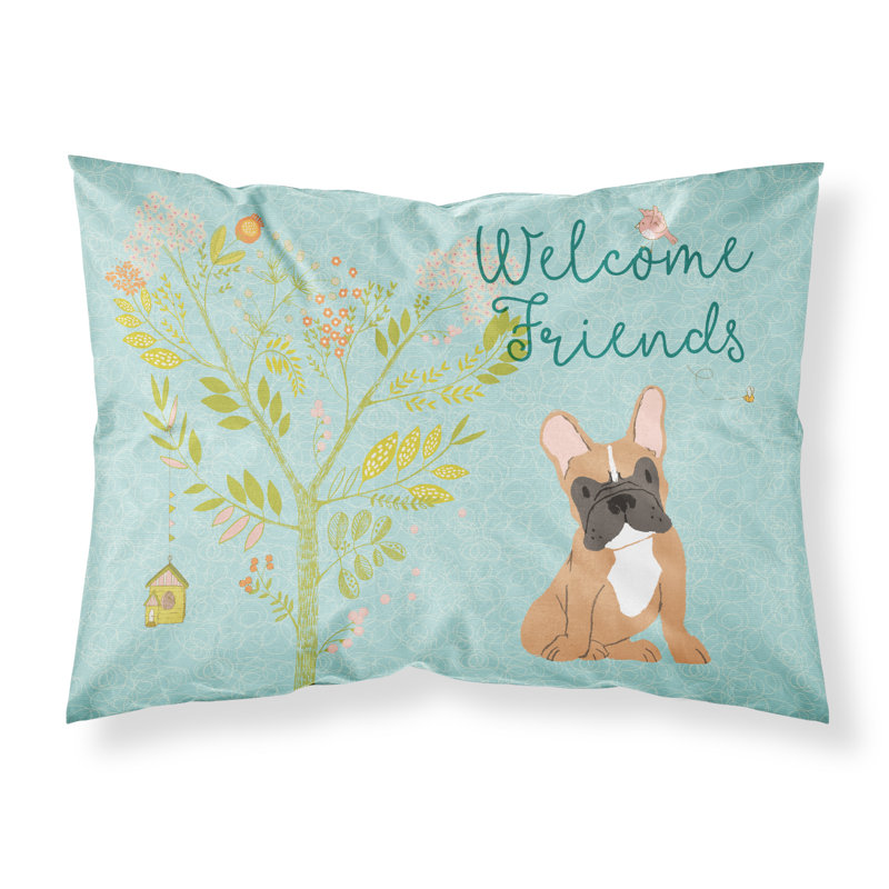 Microfiber, Fawn French Bulldog