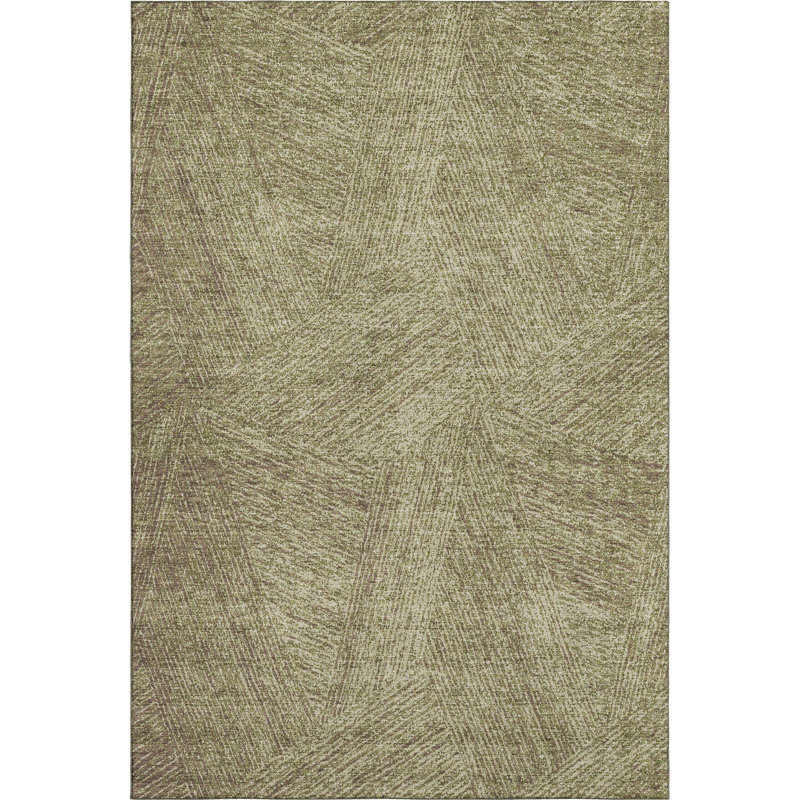 Premium Machine Washable Natoma AMF991 Lines Rug, Rectangle 2'6" x 3'10"
