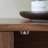 47.24" Brown + Black Solid + Manufactured Wood + Iron Rectangular Coffee Table