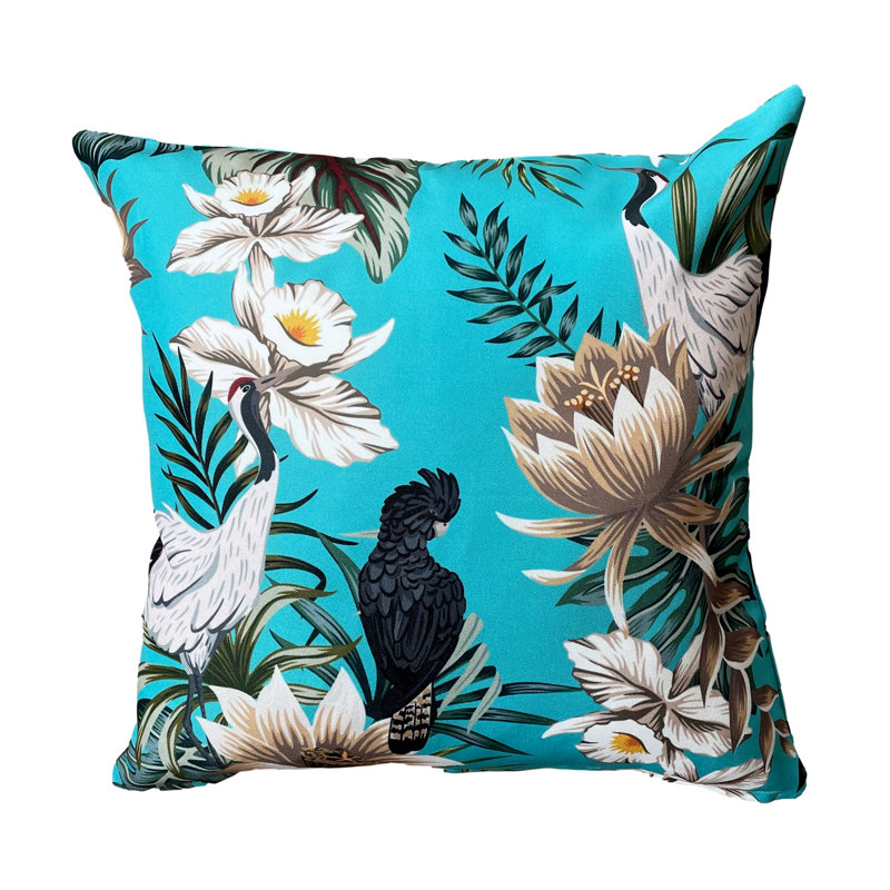 Rockwell Indoor / Outdoor Floral Square Cushion