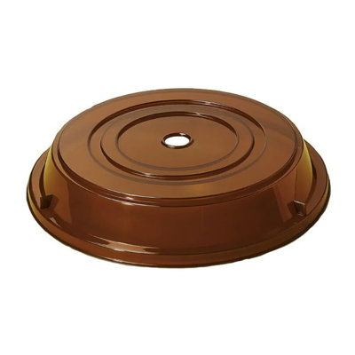 Couvre-assiettes rondes en plastique GET CO-103-CL, (ensemble de 12)