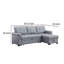 Canapé modulaire en cuir Gedalya-339649366