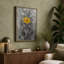 Solitary Yellow Bloom Modern - Wrapped Canvas-1062182244-1062182253