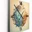 Horloge murale géométrique moderne-98965545