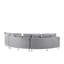 Balsamo 8 Seater Velvet Large Corner Sofa -1048071571
