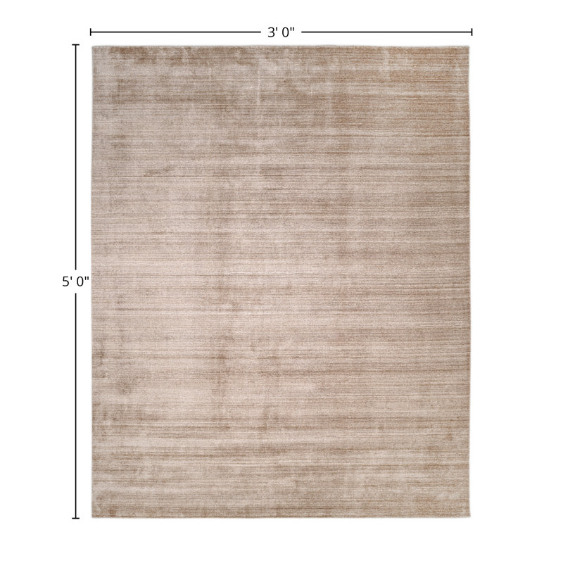Harbor Area Rug in Caramel, Rectangle 3' x 5'