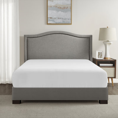 Drap-housse uni en microfibre Coolmax