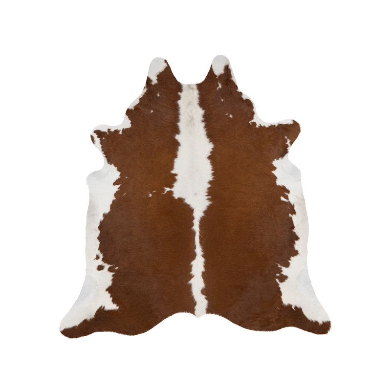 Amke Hereford Cowhide Rug