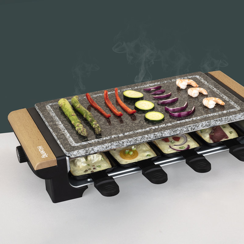 Raclette und Naturstein fÃ¼r 8 Personen RP328