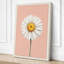 White Daisy Study Botanical - Wrapped Canvas-1926537811-1926537812