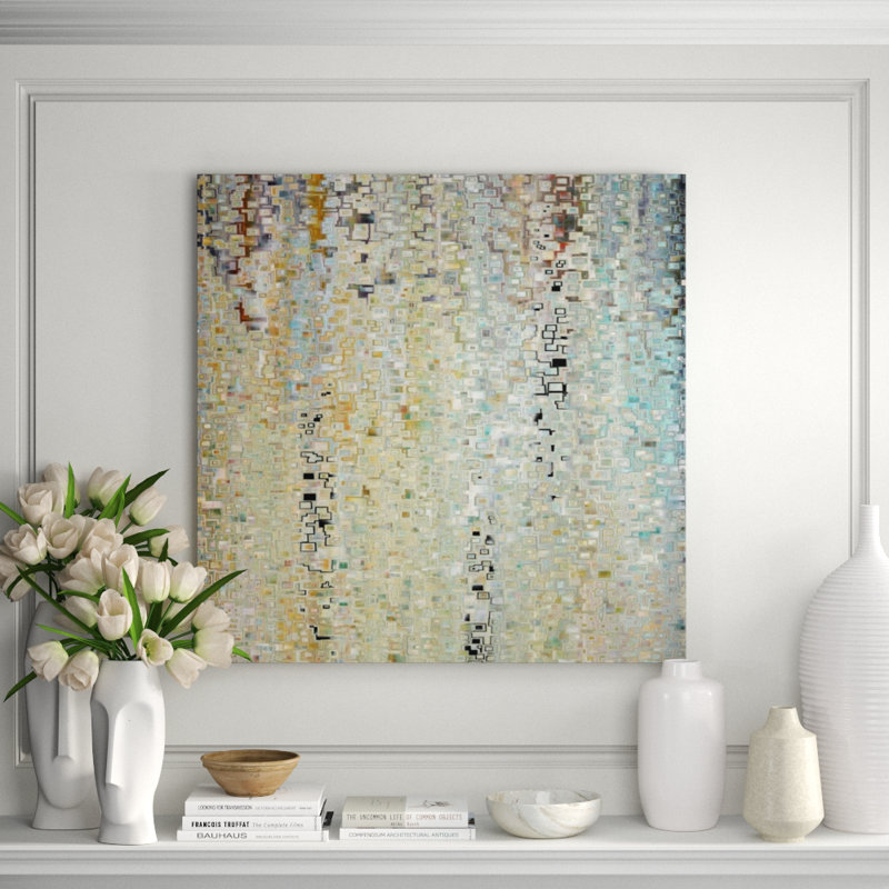 Resolution I Print by Mark Lawrence, 40" H x 40" W, Image Brush Gel