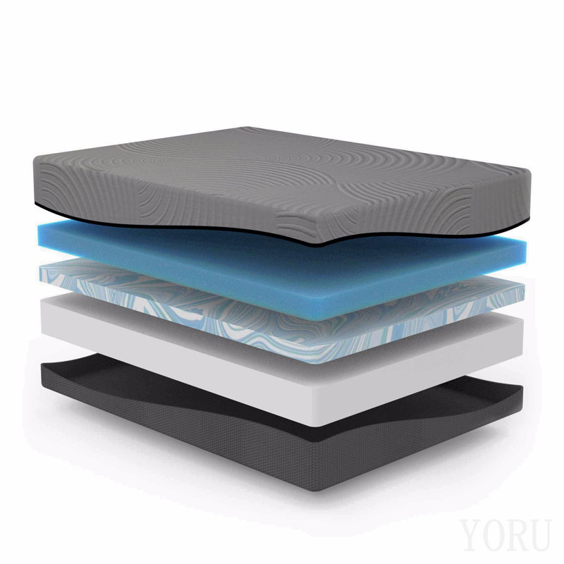 Très grand matelas ferme mi-ferme Gel Max, 10", King