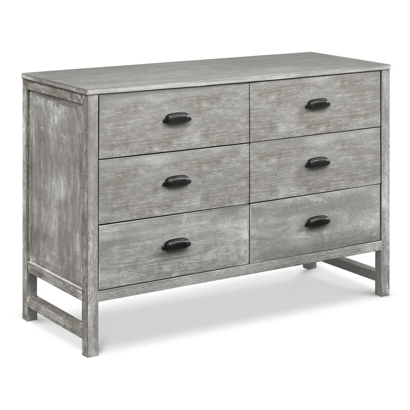 Commode à langer 6 tiroirs Fairway, Gris chalet