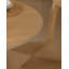 Oval Solid Wood Dining Table