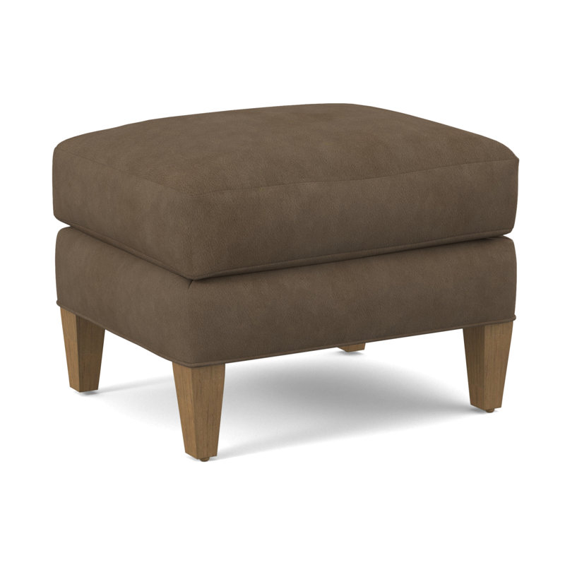 Upholstered Ottoman, Beachwood, Applause Bray