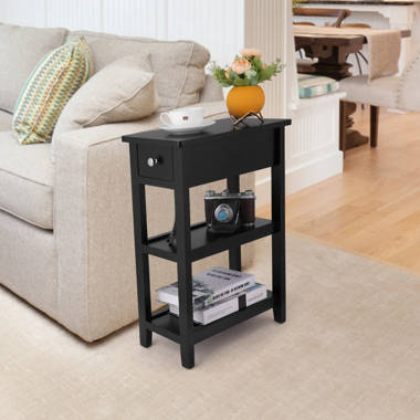 Latitude Run® Trishell End Table with Storage