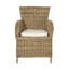 Chaise de patio avec coussin Magness