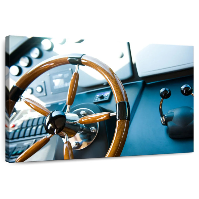 Mehar Luxury Yacht Helm, 24" H x 36" W