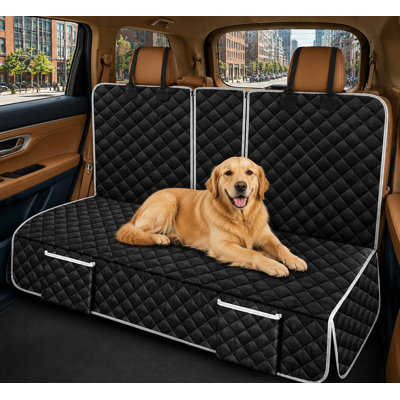 Protection étanche pour banquette arrière de gros camion pour animaux de compagnie, compatible avec certains véhicules 2000-2026 et d'autres configurations de sièges arrière répertoriées comme 2000-2025 et 2026.