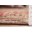 Tapis rouge en laine patiné 6 x 10