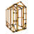 4' W X 6' D Greenhouse Kit