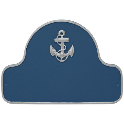 Anchor Arch Address Sign Plaque