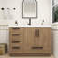 Meuble-lavabo autoportant avec tiroirs latéraux Carla-2065889997-2065889996