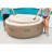 Intex Hot Tub Cover in Brown