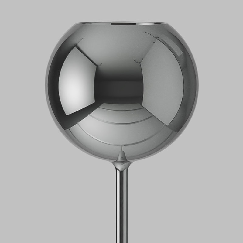 Glo, Chromed, Mirroring Silver