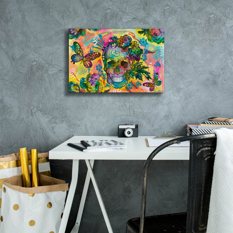 «The Circle Of Life» par Dean Russo, art mural sur toile, H 12 po x l 18 po x P 0,75 po