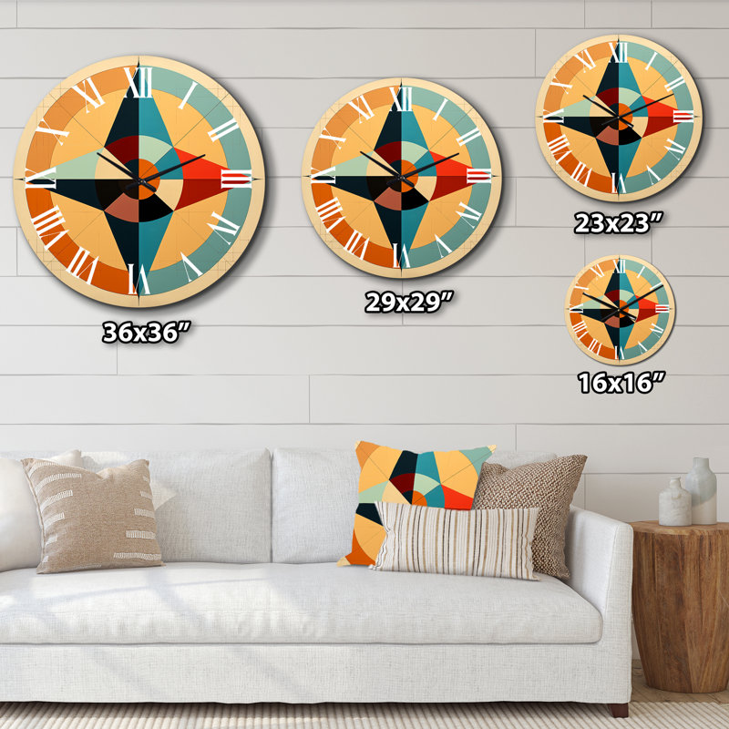 Metal Wall Clock, Large