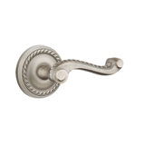 Rope Wave/Drop Passage (Hall & Closet) Door Lever with Round Rosette