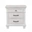 Table de chevet style transitionnel 1pc