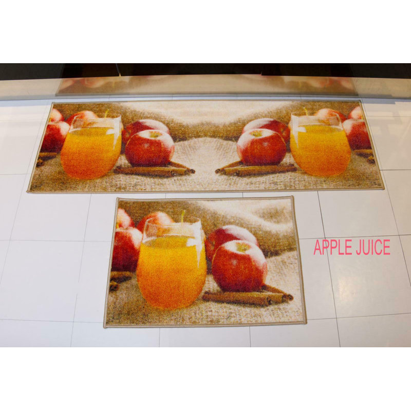 Seren Kitchen Mat, Rectangle 50 x 150cm, Black