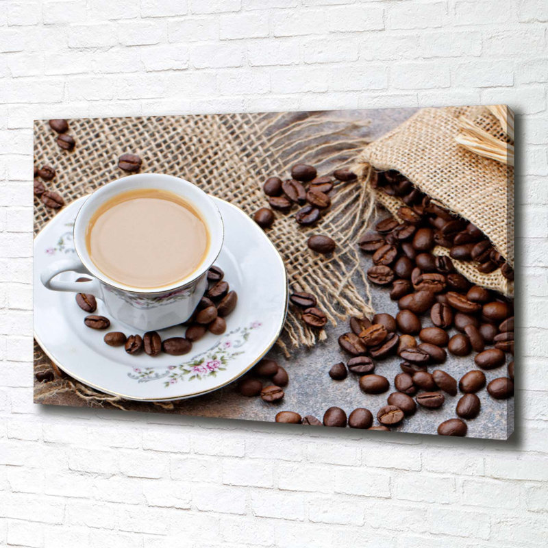 Coffee With Milk - Wrapped Canvas Print