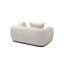 Causeuse moderne, blanc