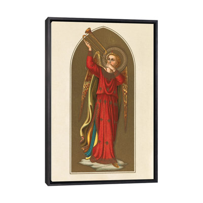 Musical Angel IV - Wall Art Print - Framed Canvas