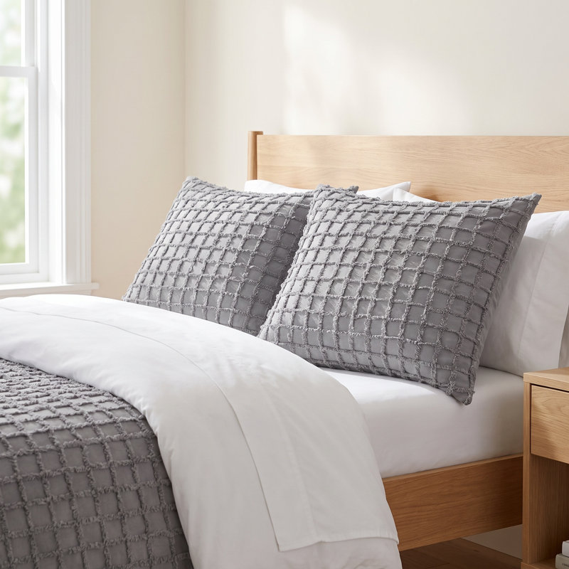 Carter Euro Sham, Gray