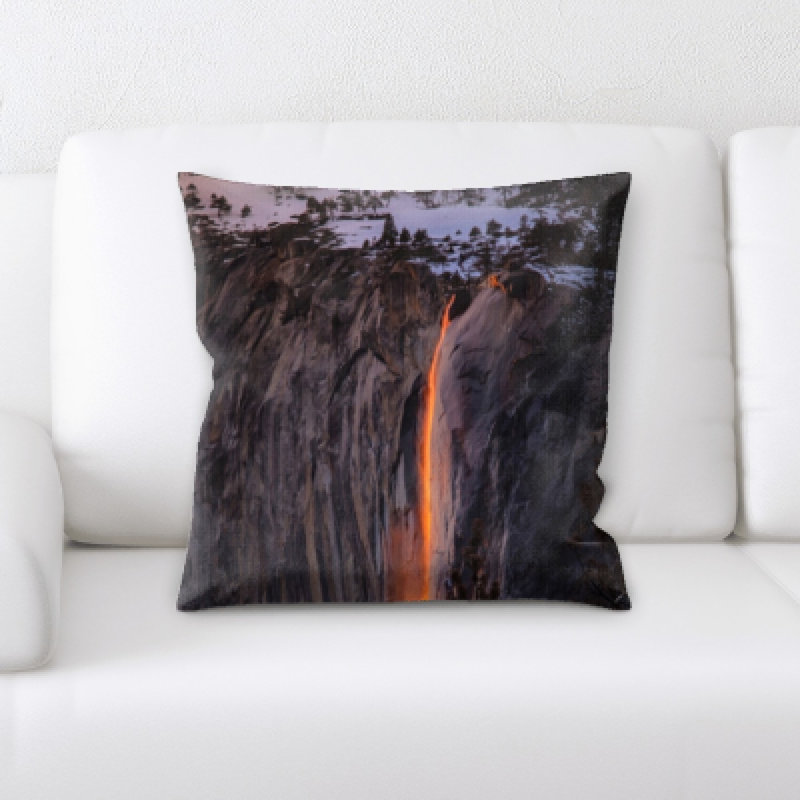 Microsuede Throw Pillow