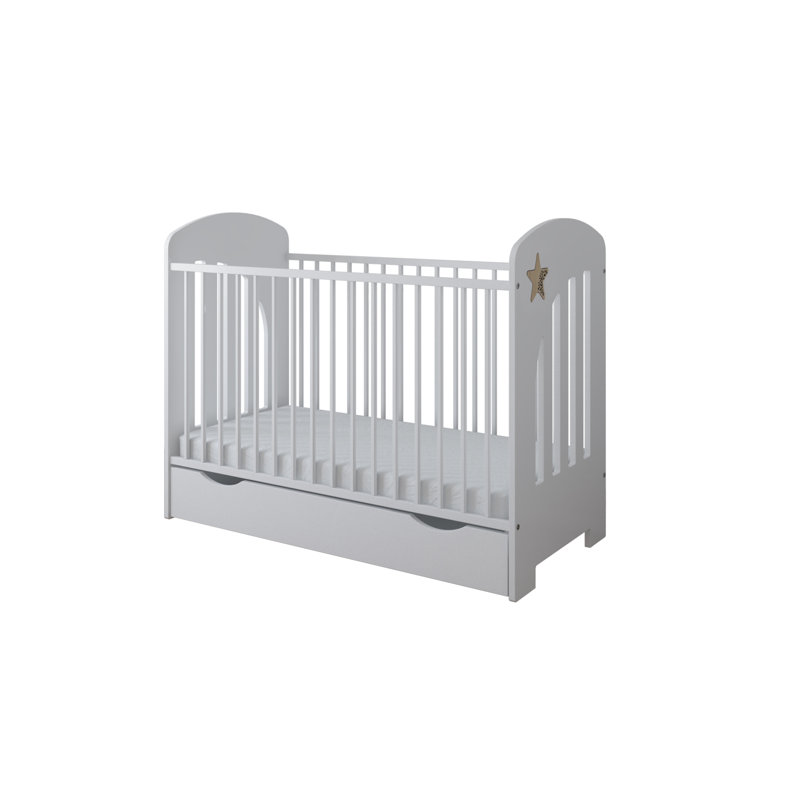 Epperson Cot Bed, Yes, White/Plywood