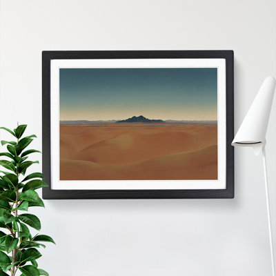 Animated Desert - Single Picture Frame Print