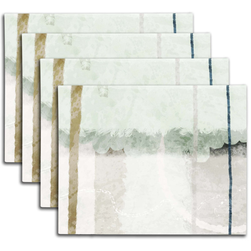 Napperon abstrait en polyester