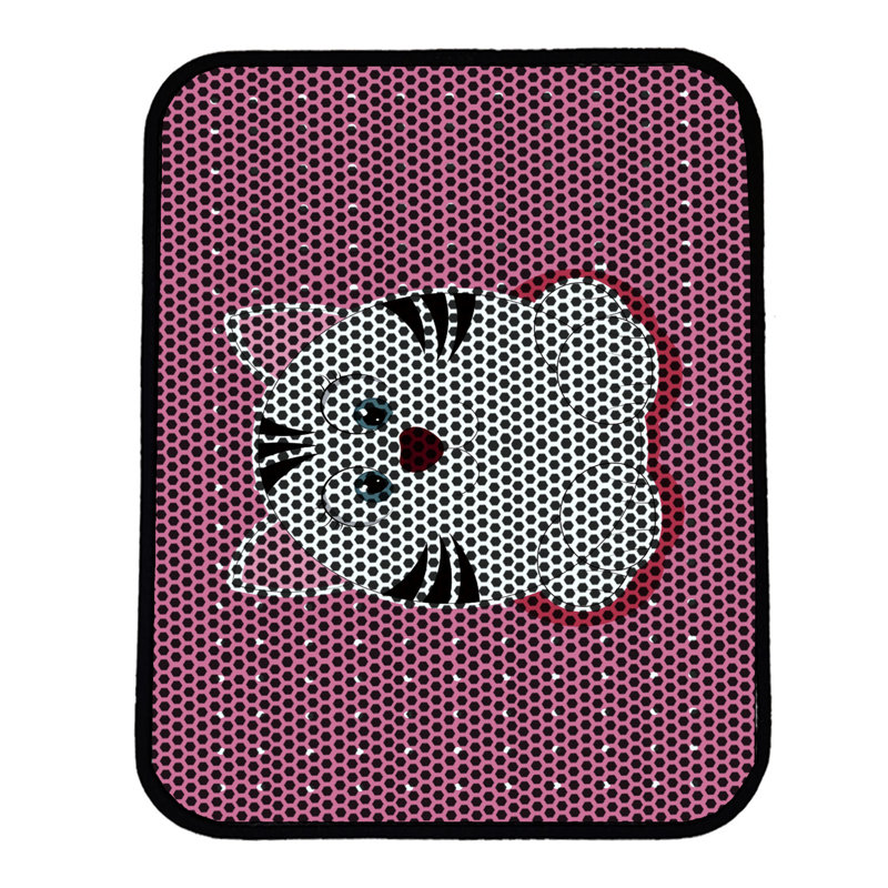 Tapis pour litière de qualité supérieure, 18 po x 24 po | 50% PVC / 50% polyester, lavable à la machine et passer l'aspirateur | Conception durable et facile à nettoyer pour les propriétaires d'animaux de compagnie | Protégez vos planchers des dégâts de la litière