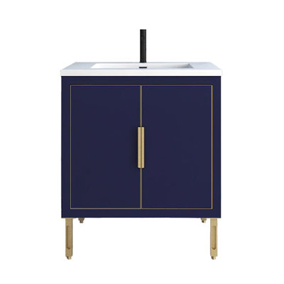 Meuble-lavabo simple 30 po