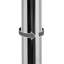 Rhileigh Swivel Upholstered Adjustable Height Counter Stool with Metal Frame-339916919