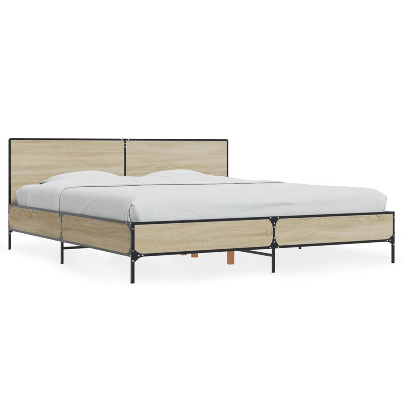 Adamek Bed, Super King (6'), Sonoma Oak