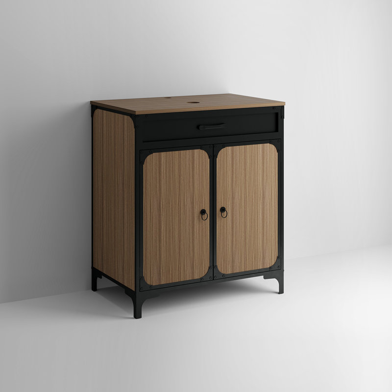 Meuble-lavabo simple autoportant 30 po