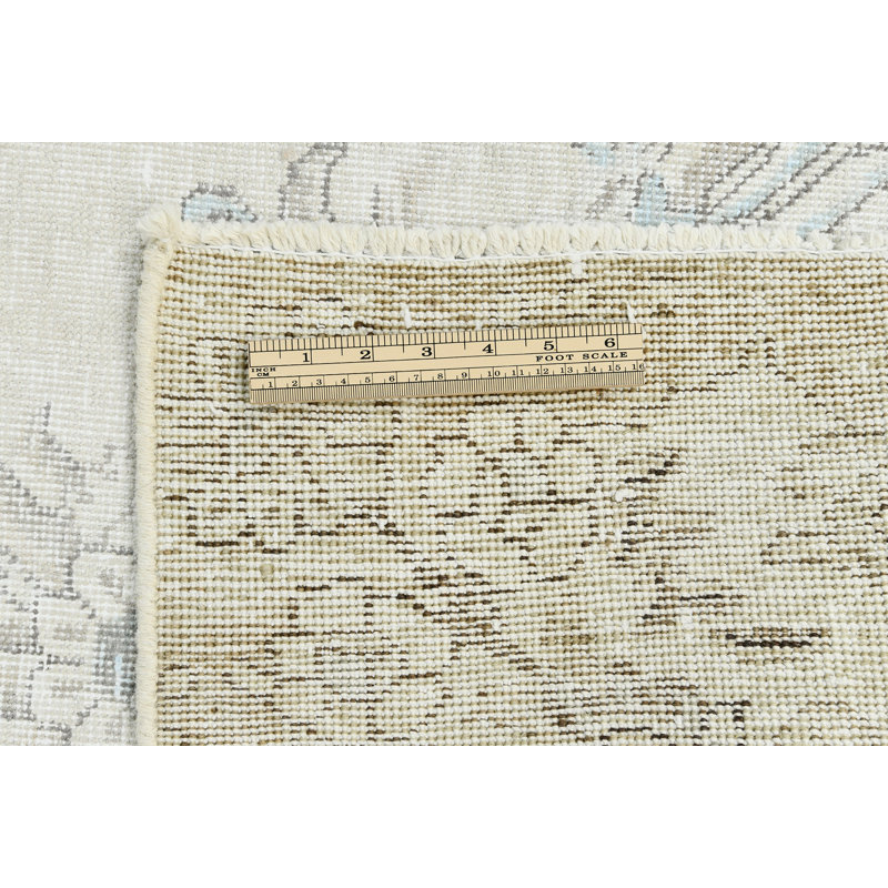 Tapis oriental vintage délavé à la main 7 x 10 Deyjah
